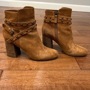 BP. Kolo Flared-Heel Studded Bootie